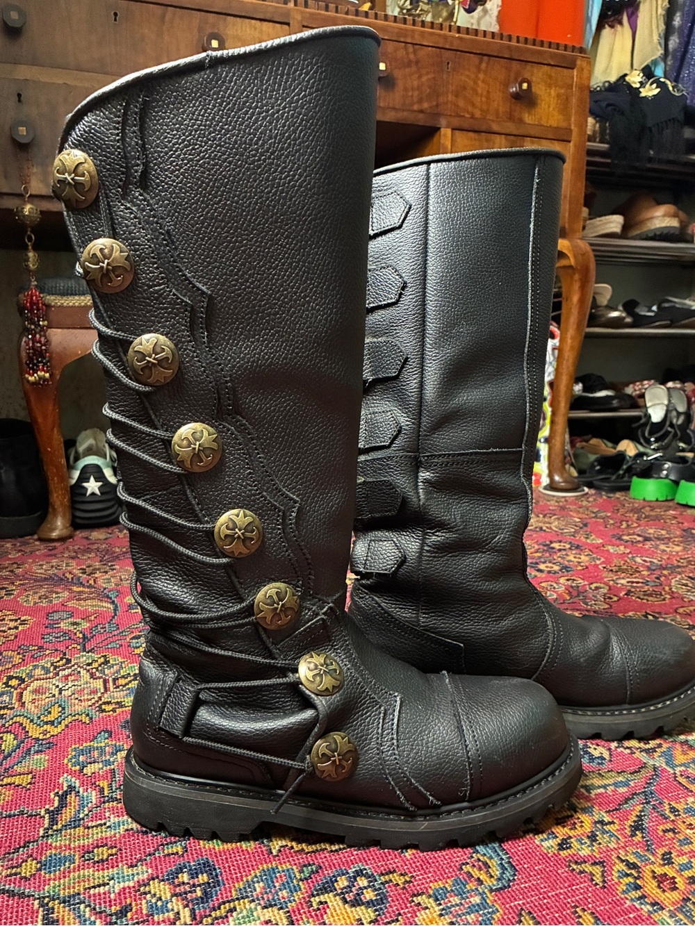 House of Andar Leather Renaissance Boots